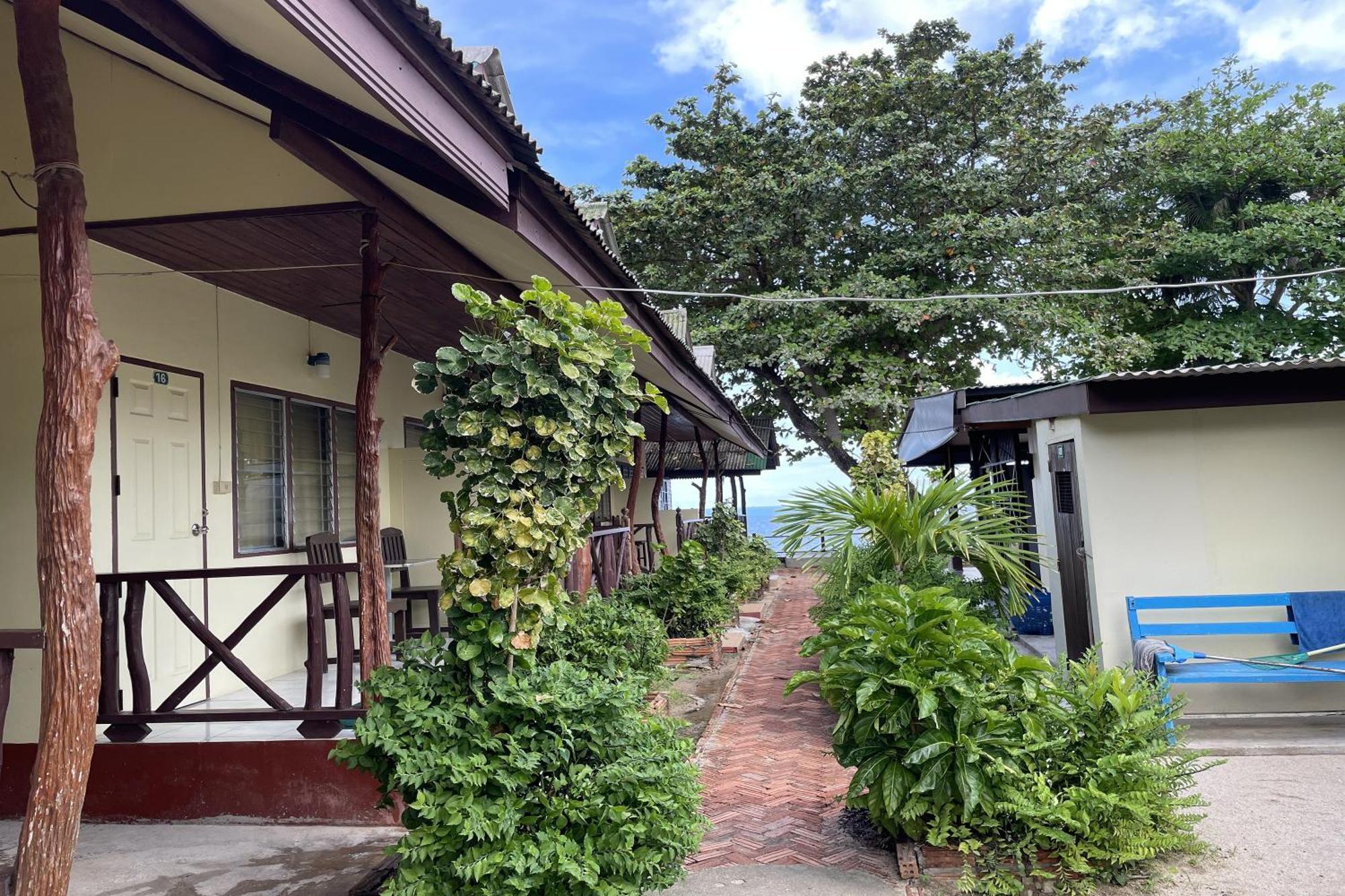 Hotel Sea Breeze Bungalow Lamai Beach  Exterior foto