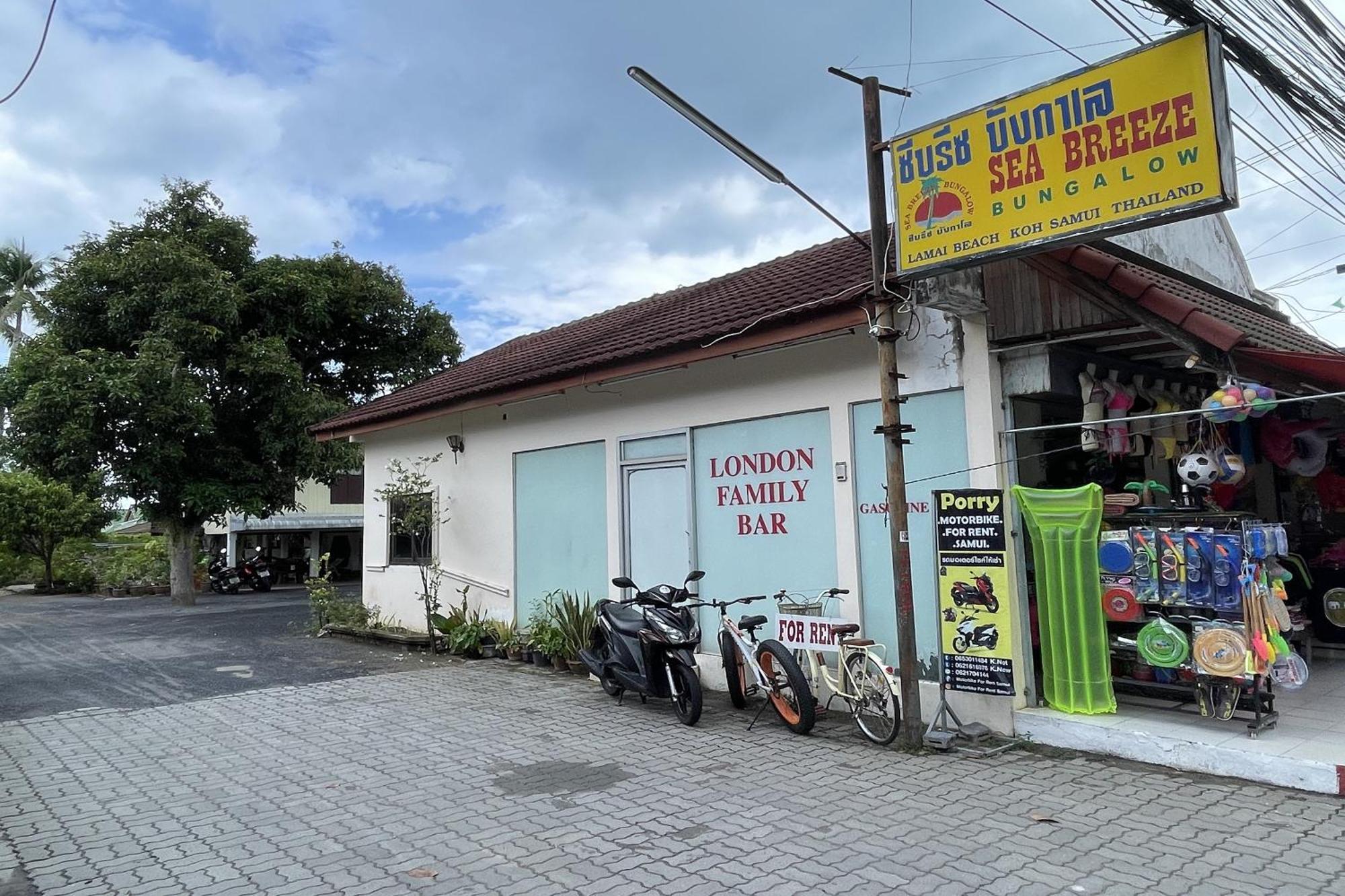 Hotel Sea Breeze Bungalow Lamai Beach  Exterior foto